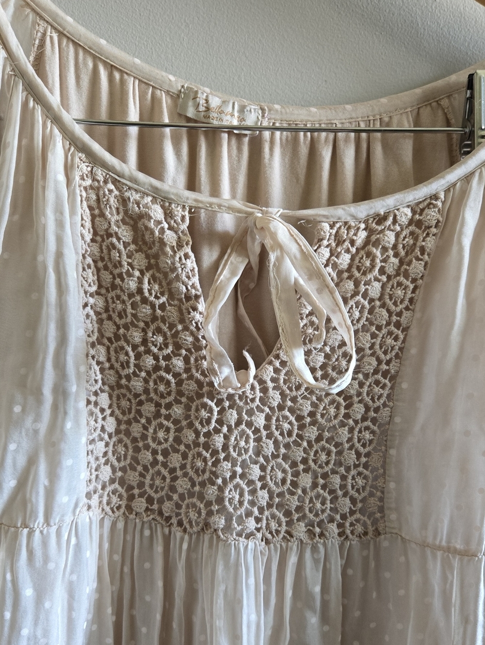 Boho Bella Umbra Italian Cream Coloured Dress Size XS - Picture 2 of 9